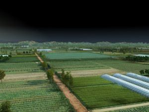 Rural area 3Dモデル
