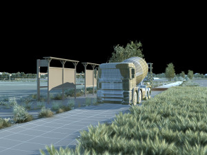 Rural area 3D Model