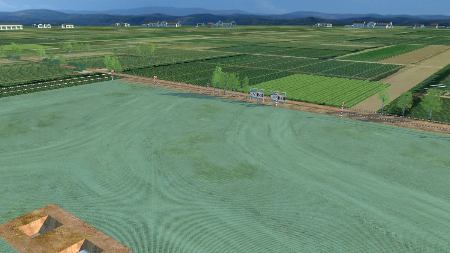 Rural area 3D Model .c4d .max .obj .3ds .fbx .stl .blend 
