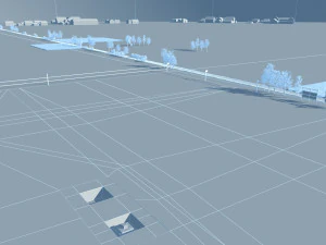 Rural area 3D Model