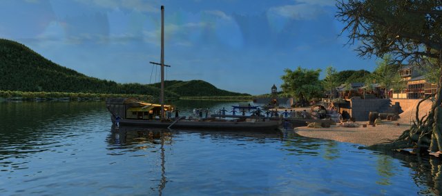 Ancient ferry Modelo 3D .c4d .max .obj .3ds .fbx .stl .blend 
