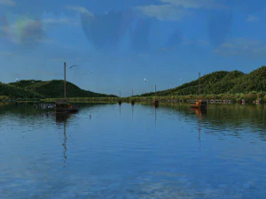 古代都市のフェリー 3Dモデル