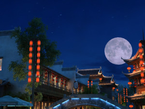 Ancient town 3Dモデル