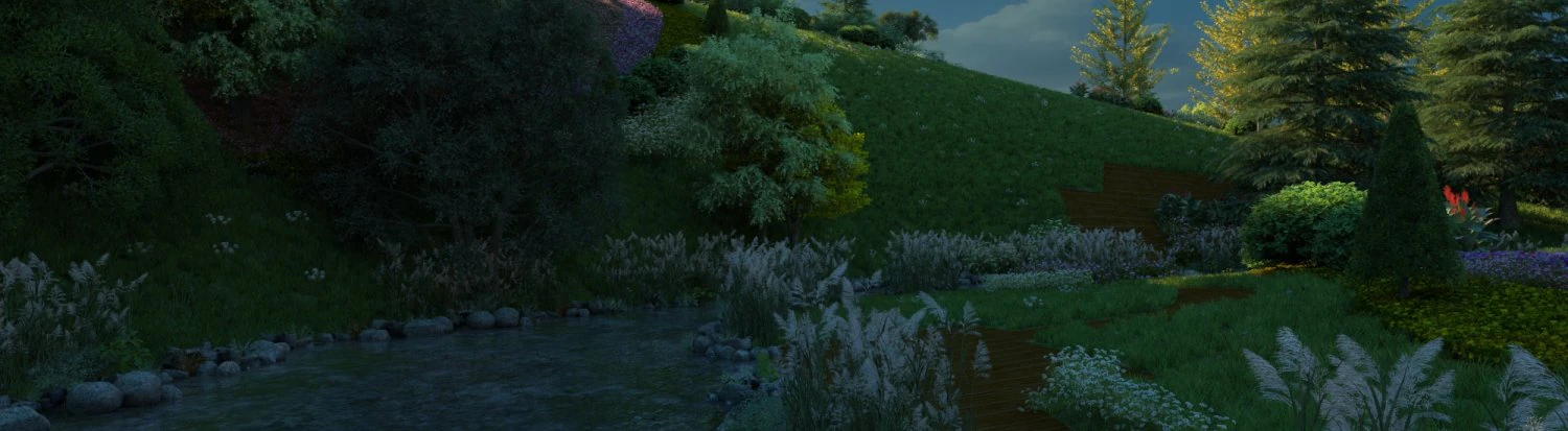 Small town 3D Model .c4d .max .obj .3ds .fbx .stl .blend 