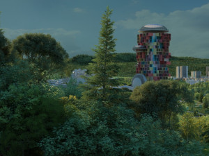 Small town 3D Модель