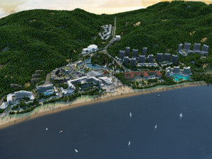 Seaside town 3D मॉडल