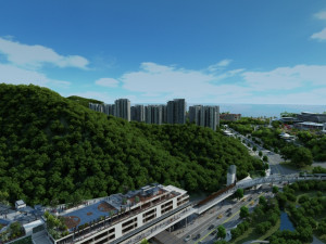 Sahil kasabası 3D Model