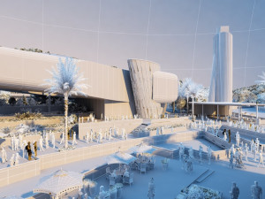 Seaside town 3Dモデル
