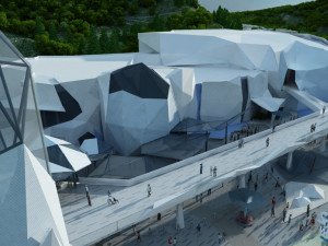 Ice and Snow Pavilion 3D Model