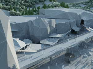 Ice and Snow Pavilion 3D Model
