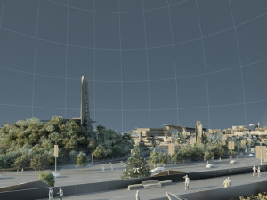 Seaside town 3D Модель