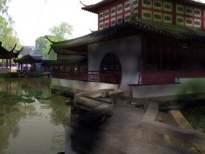 Ancient building Model 3D
