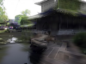 Ancient building Model 3D