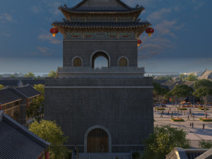 Ancient town Modelo 3D
