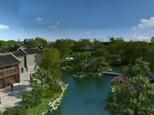 Ancient town Modèle 3D