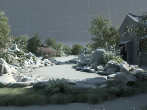 Ancient town Modello 3D