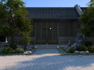 Ancient town Modèle 3D