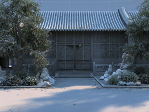 Ancient town Modèle 3D