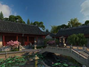 Ancient town 3D Model
