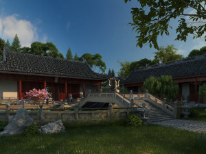 Ancient town 3D Model