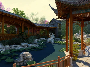 Ancient building 3D Model