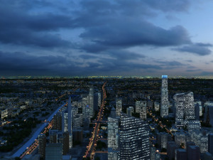 Beijing Changan Avenue 3D Model