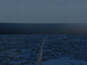 Beijing Changan Avenue 3D Model