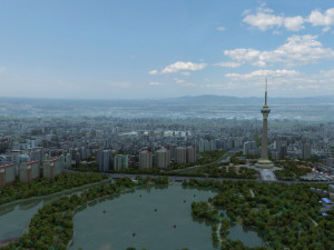 City building Model 3D