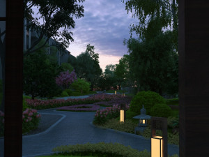 Villa Modelo 3D