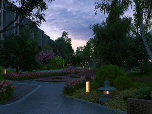 Villa 3D Model