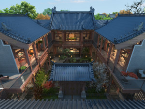 Ancient building Modèle 3D