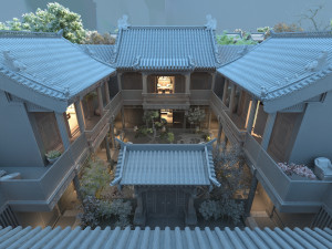 Ancient building Modèle 3D