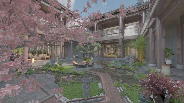 Ancient building 3D 모델 .c4d .max .obj .3ds .fbx .stl .blend 