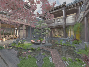 Ancient building 3D 모델