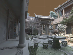 Ancient building 3D Model