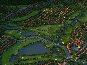 Маленький город 3D Модель