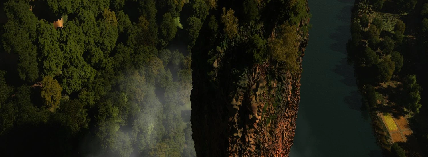 Mountain 3D Model .c4d .max .obj .3ds .fbx .stl .blend 