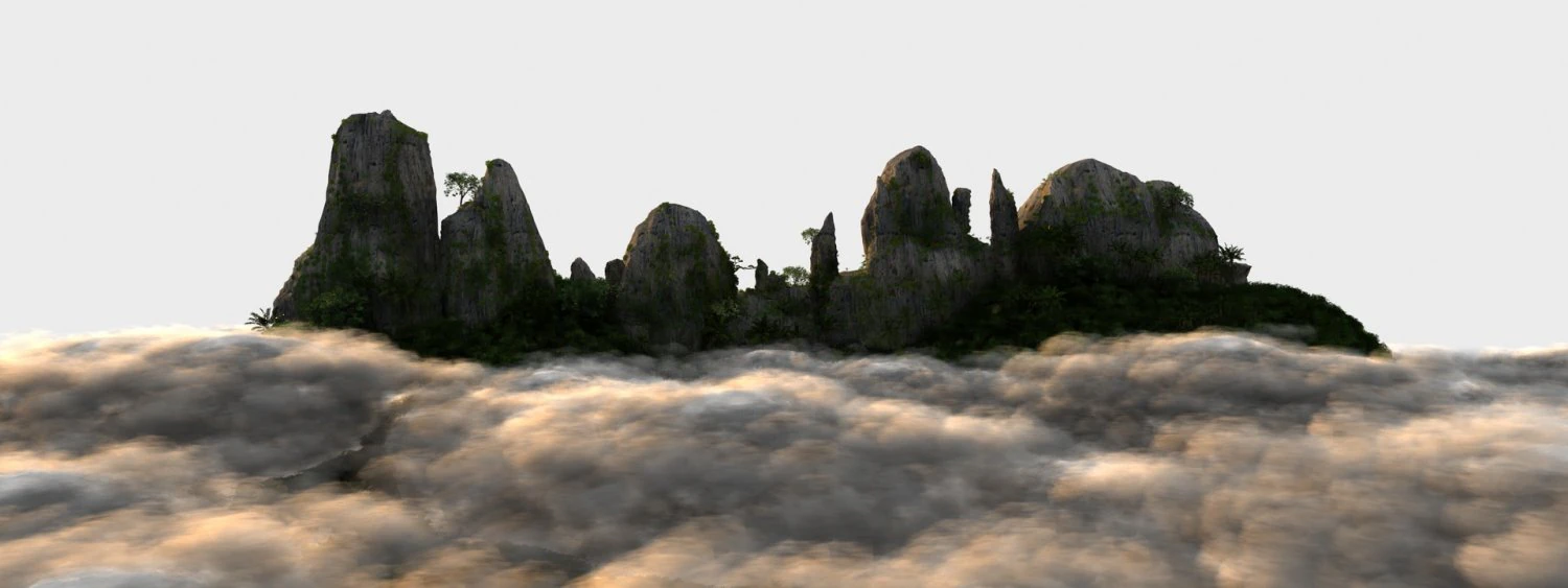Mountain 3D Model .c4d .max .obj .3ds .fbx .stl .blend 