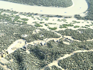 Small town 3D Model
