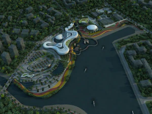 City building 3D Model