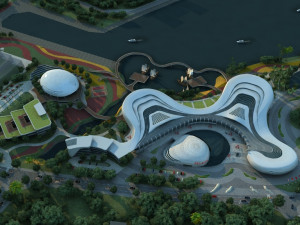 City building 3D Model