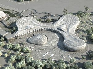 City building 3D Model