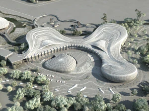 City building 3D Model