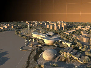 Constru&ccedil;&atilde;o da cidade Modelo 3D