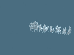 Primitive 3D Model