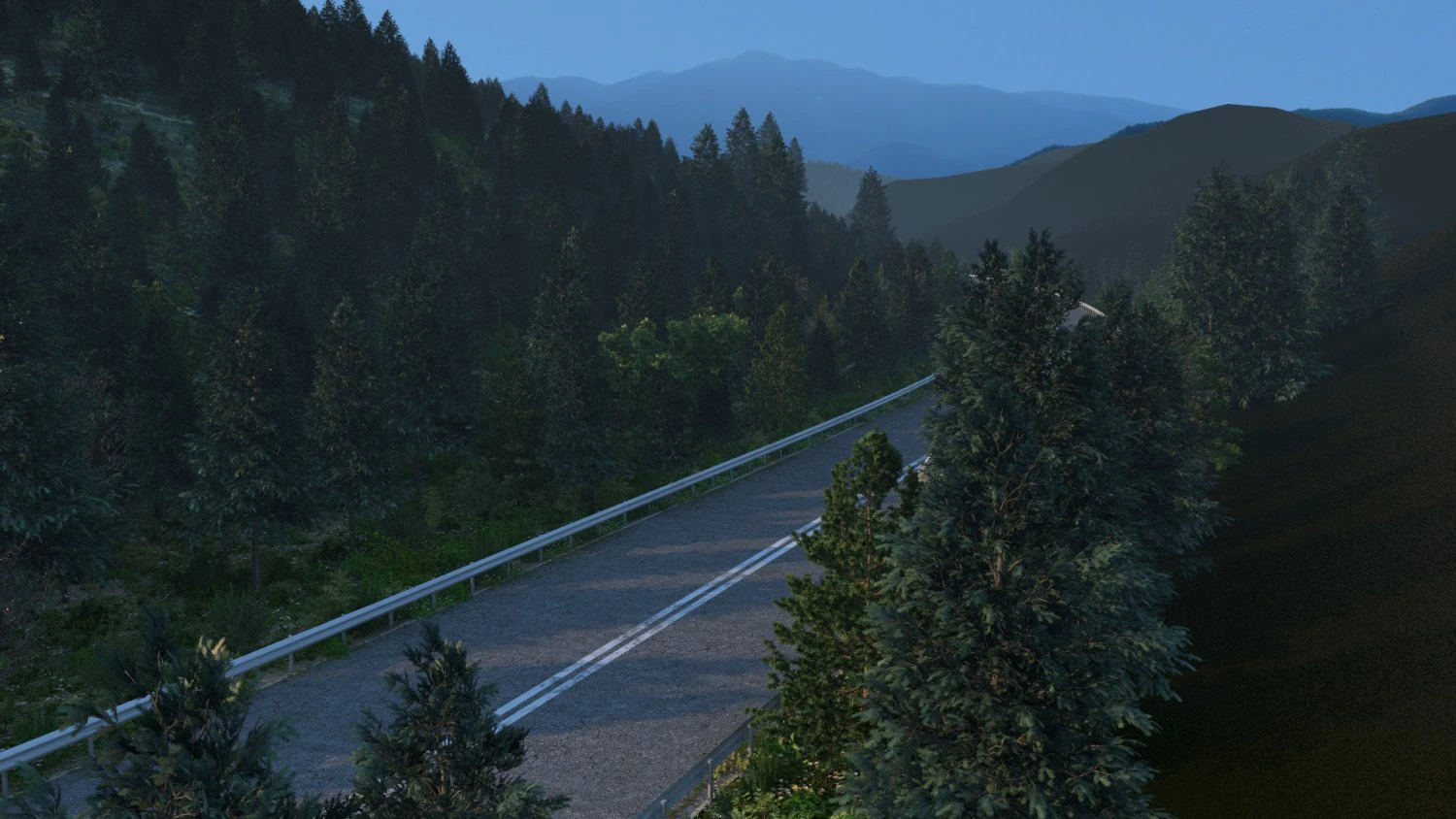 Highway 3D Model .c4d .max .obj .3ds .fbx .stl .blend 
