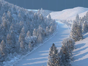 Highway 3D Model