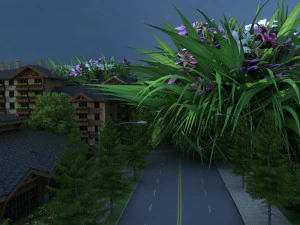Small town 3D Model