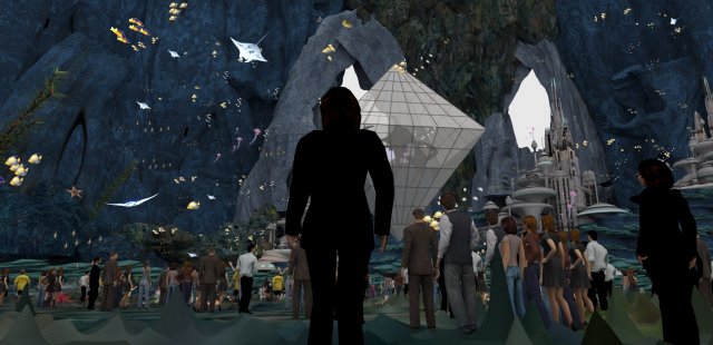 The underwater world Model 3D .c4d .max .obj .3ds .fbx .stl .blend 