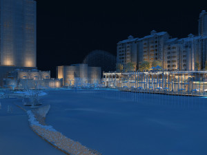 City building 3D Model